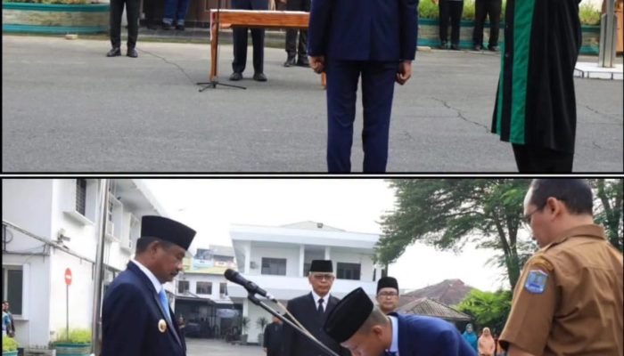 Wali Kota Binjai Telah Resmi Melantik Sofyan Syahputra Siregar, S.STP., M.AP Sebagai Kadis Pendidikan Kota Binjai Dan di sertai Penyerahan SK Pada 41 Kepala Sekolah
