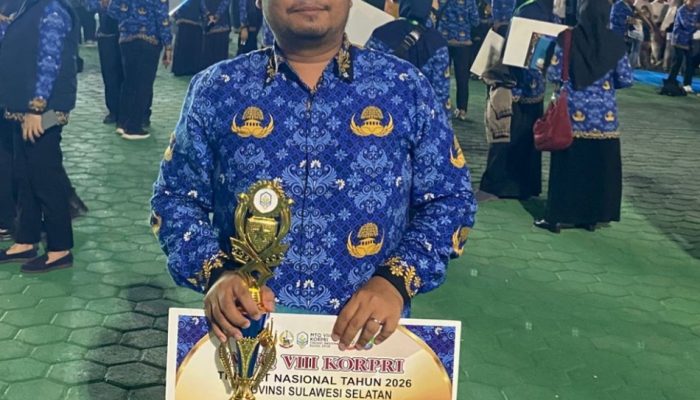 Penghulu KUA Parlilitan Raih Juara III MTQ KORPRI Nasional VIII di Sulawesi Selatan