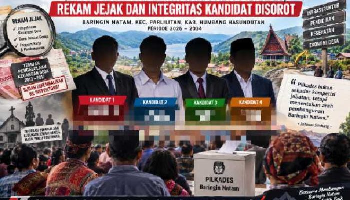 Empat Kandidat Bertarung pada Pilkades, Rekam Jejak dan Integritas Kandidat Disorot