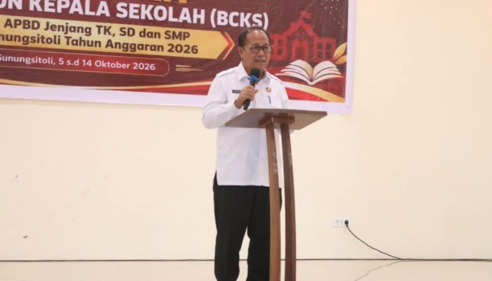 Pemko Gunungsitoli Siapkan Calon Kepala Sekolah melalui Pelatihan BCKS