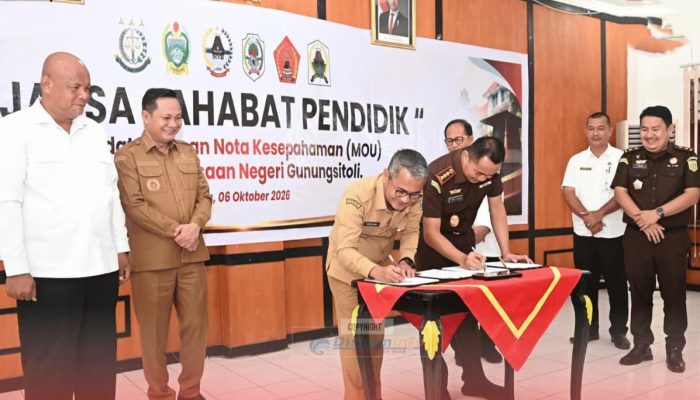 Bupati Nias Ikuti Kegiatan “Jaksa Sahabat Pendidik”