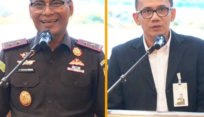 Kejatisu Muhibuddin SH.MH Tanda Tangan Perjanjian Kerja Sama Dengan PT Bank Syariah Mandiri