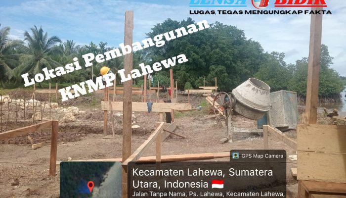 Pembangunan Kampung Nelayan Merah Putih Di Kecamatan Lahewa Rawan, Pengangkutan Bahan Material  Harus Melalui Jalur Laut