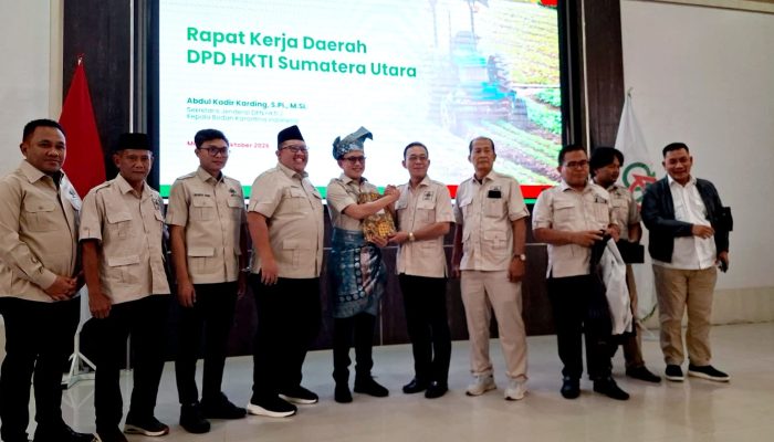Sekjen DPN HKTI Abdul Kadir Karding Buka FGD dan Rakerda DPD HKTI Sumut di Polbangtan Medan